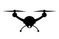 Aerial drone icon with camera Ã¢â¬â for stock